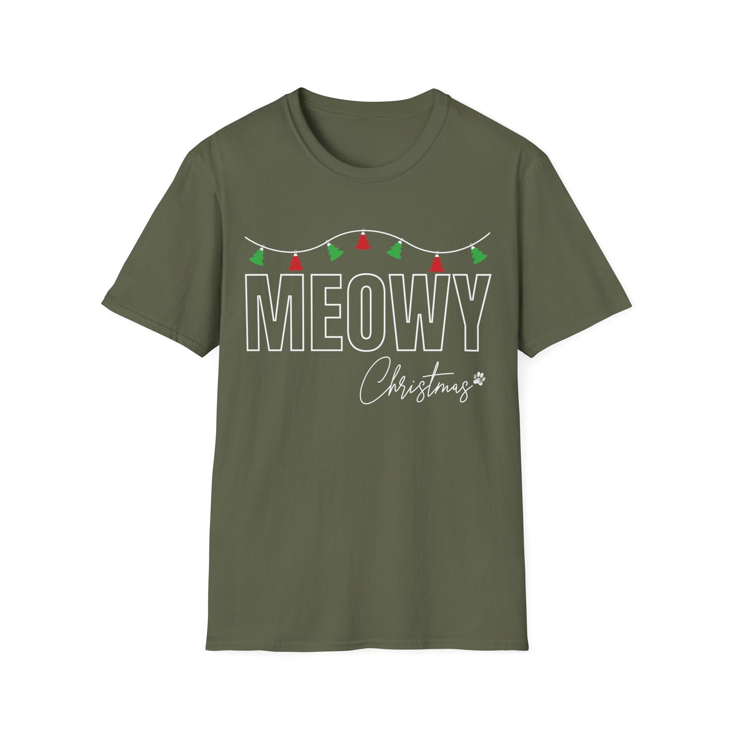 Meowy Christmas T-Shirt
