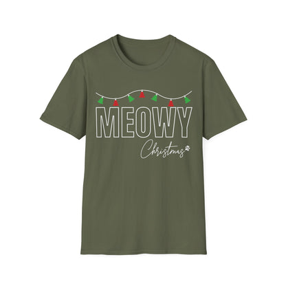 Meowy Christmas T-Shirt