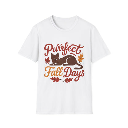 Purrfect Fall Days T-Shirt