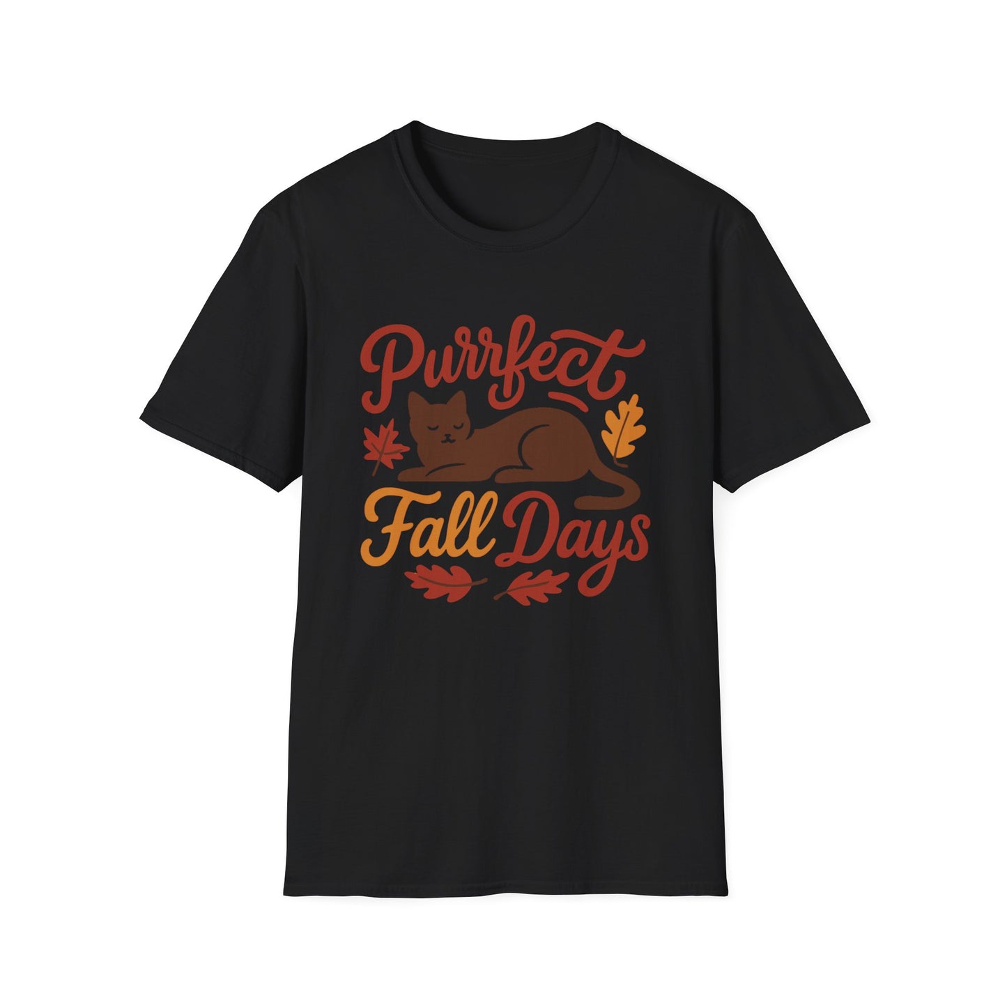 Purrfect Fall Days T-Shirt