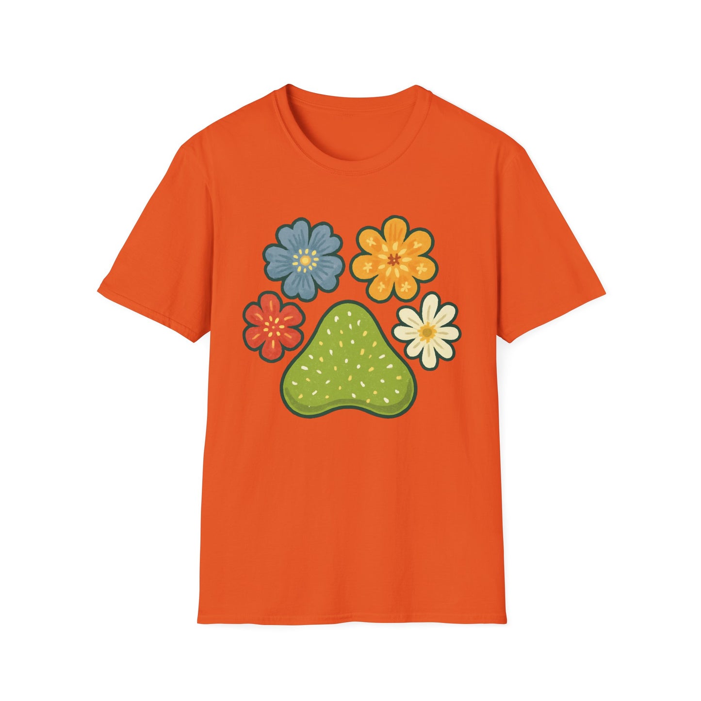 Paw & Flowers T-Shirt