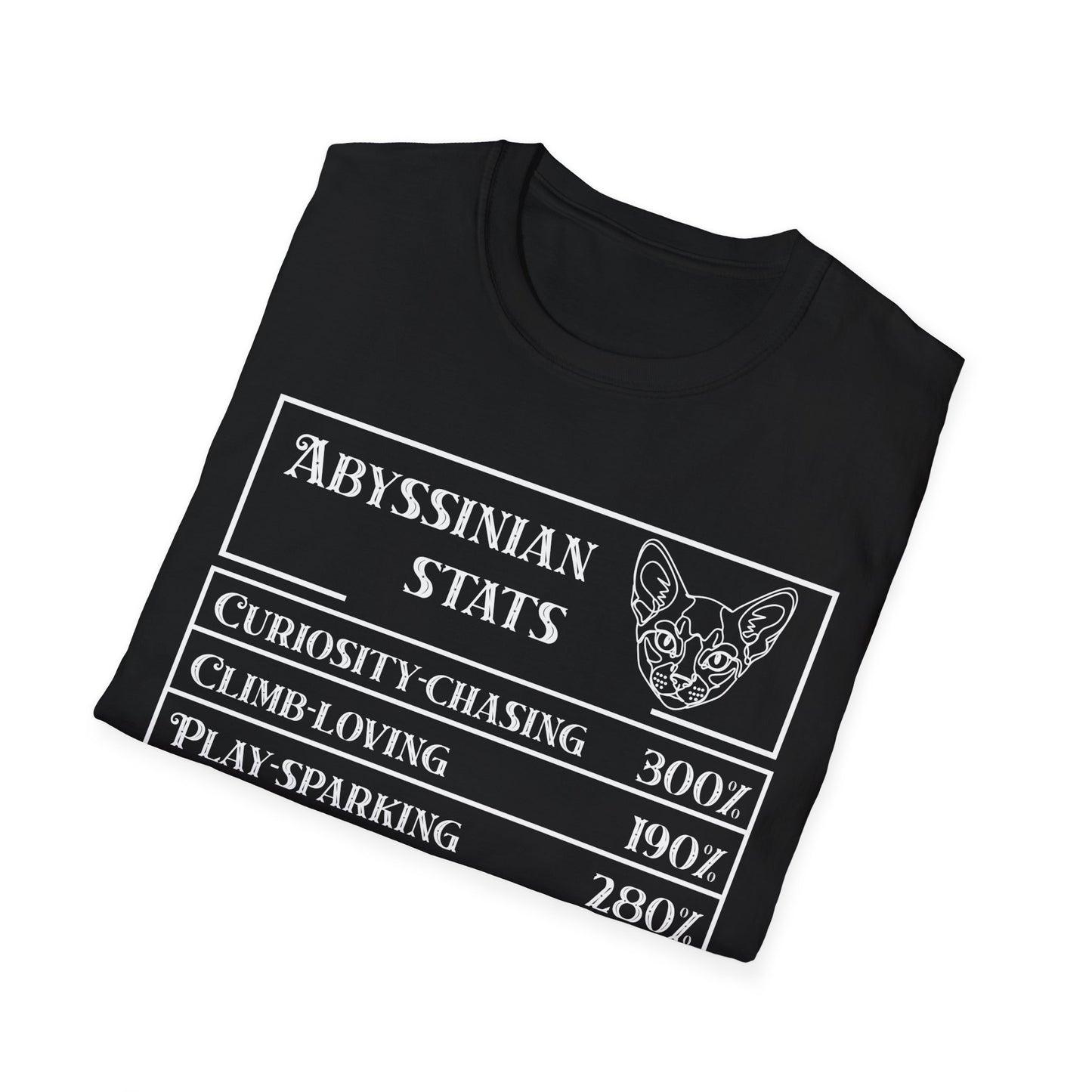 Abyssinian Stats T-Shirt