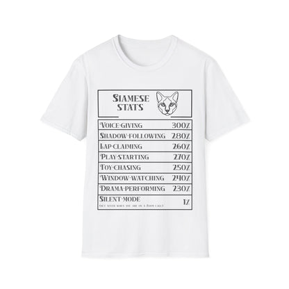 Siamese Stats T-Shirt