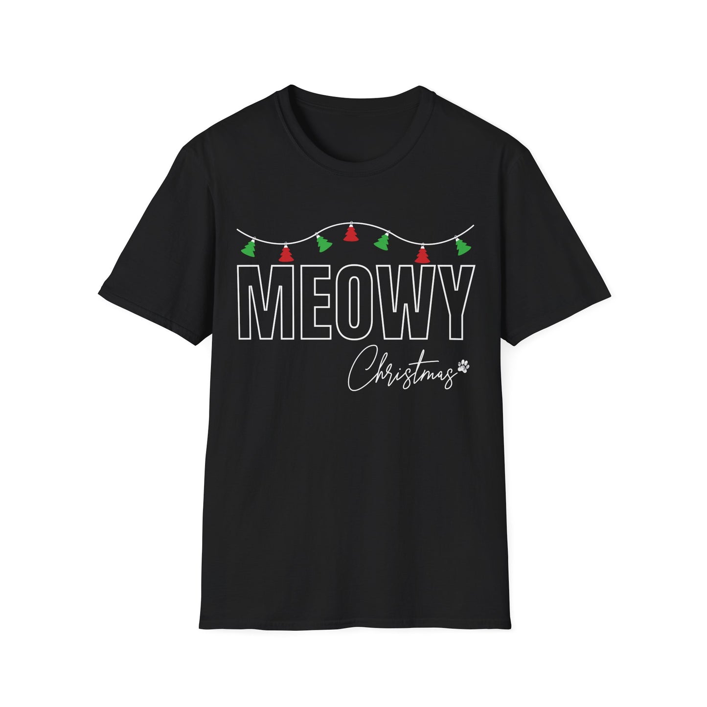 Meowy Christmas T-Shirt