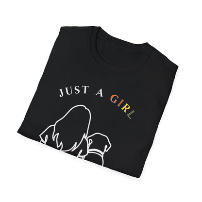 Just A Girl Who Loves Dogs T-Shirt