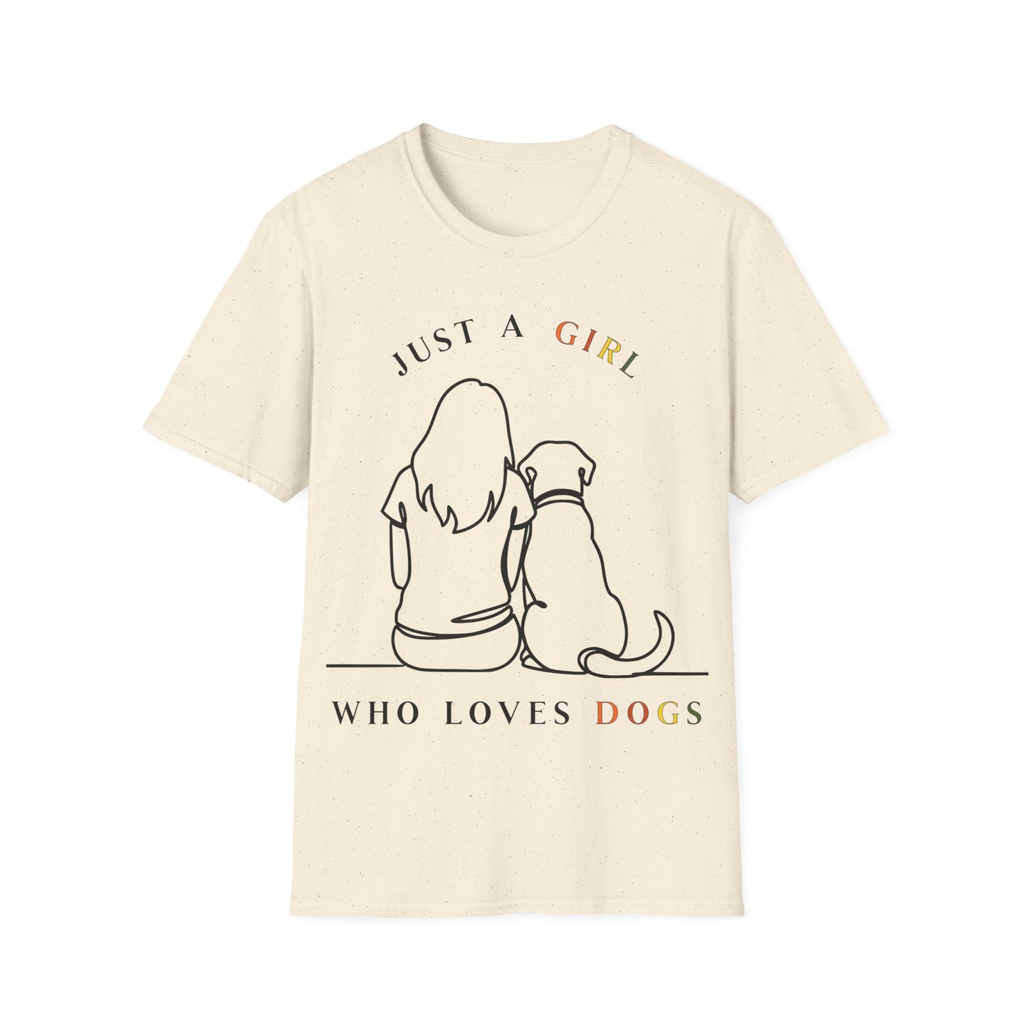 Just A Girl Who Loves Dogs T-Shirt
