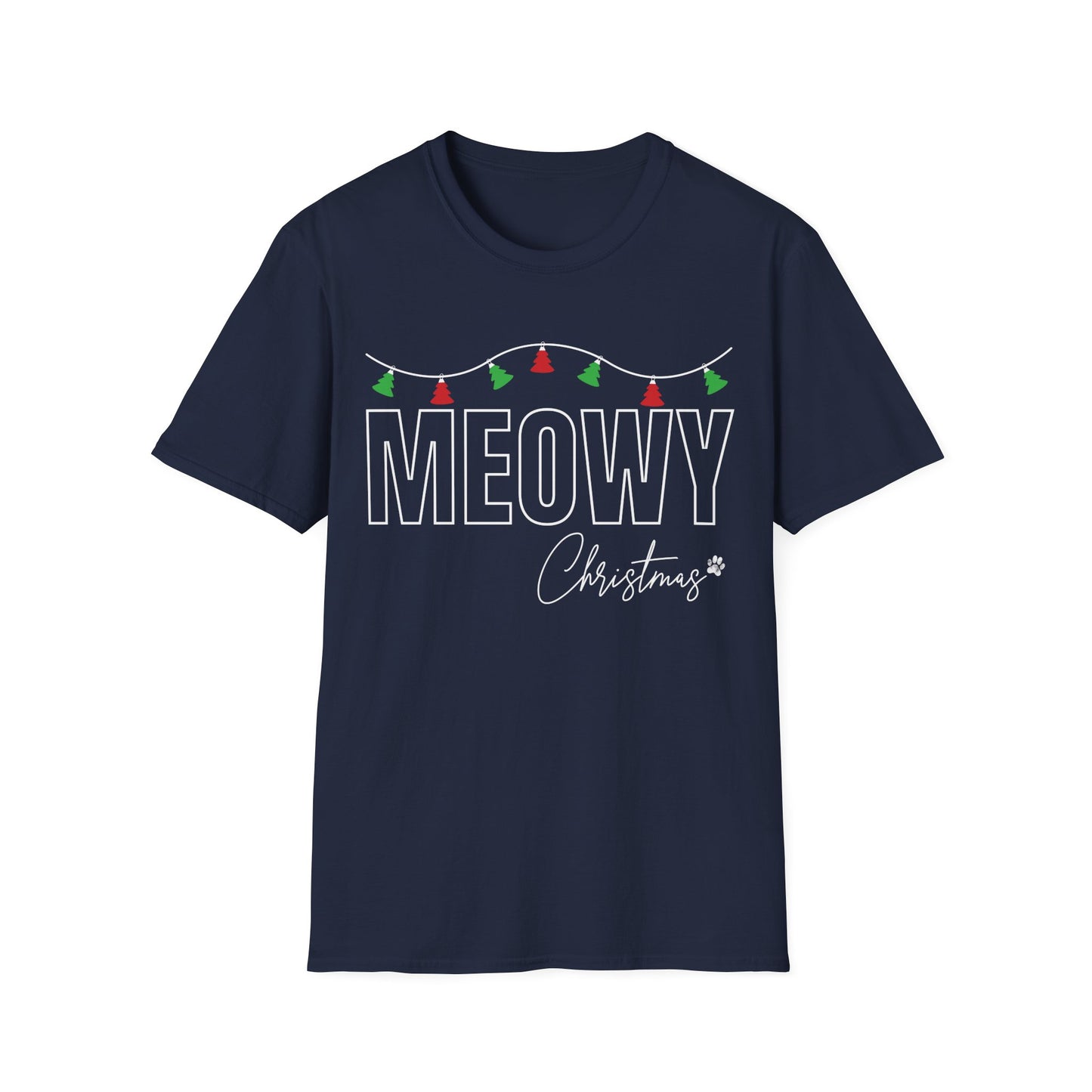 Meowy Christmas T-Shirt