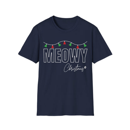 Meowy Christmas T-Shirt