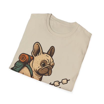 French Bulldog-Hiking T-Shirt