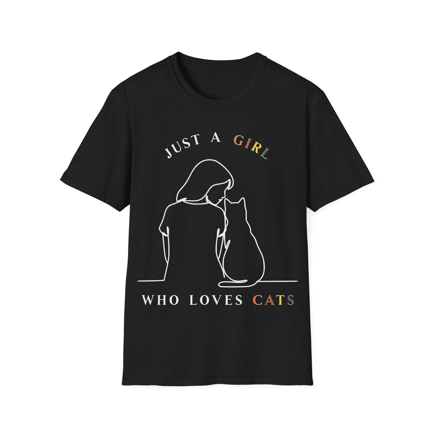 Just A Girl Who Loves Cats T-Shirt