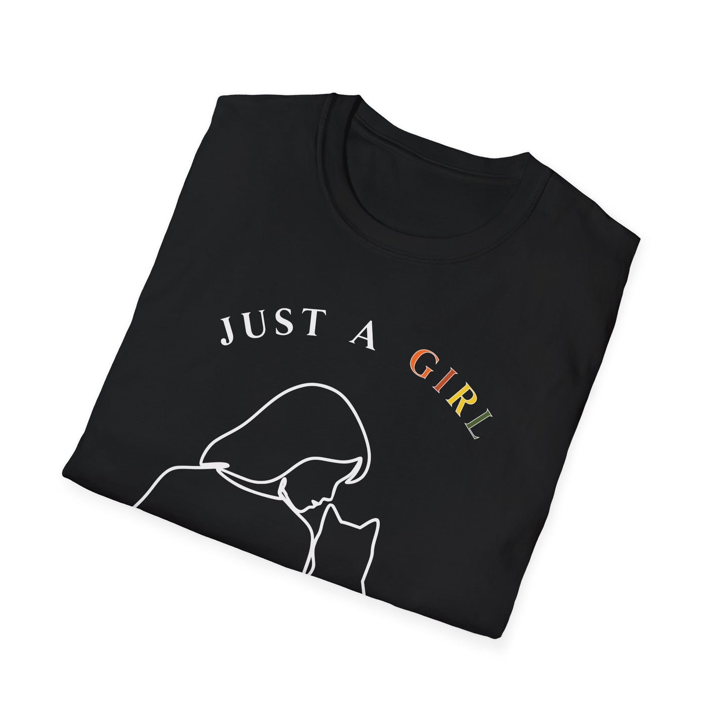 Just A Girl Who Loves Cats T-Shirt