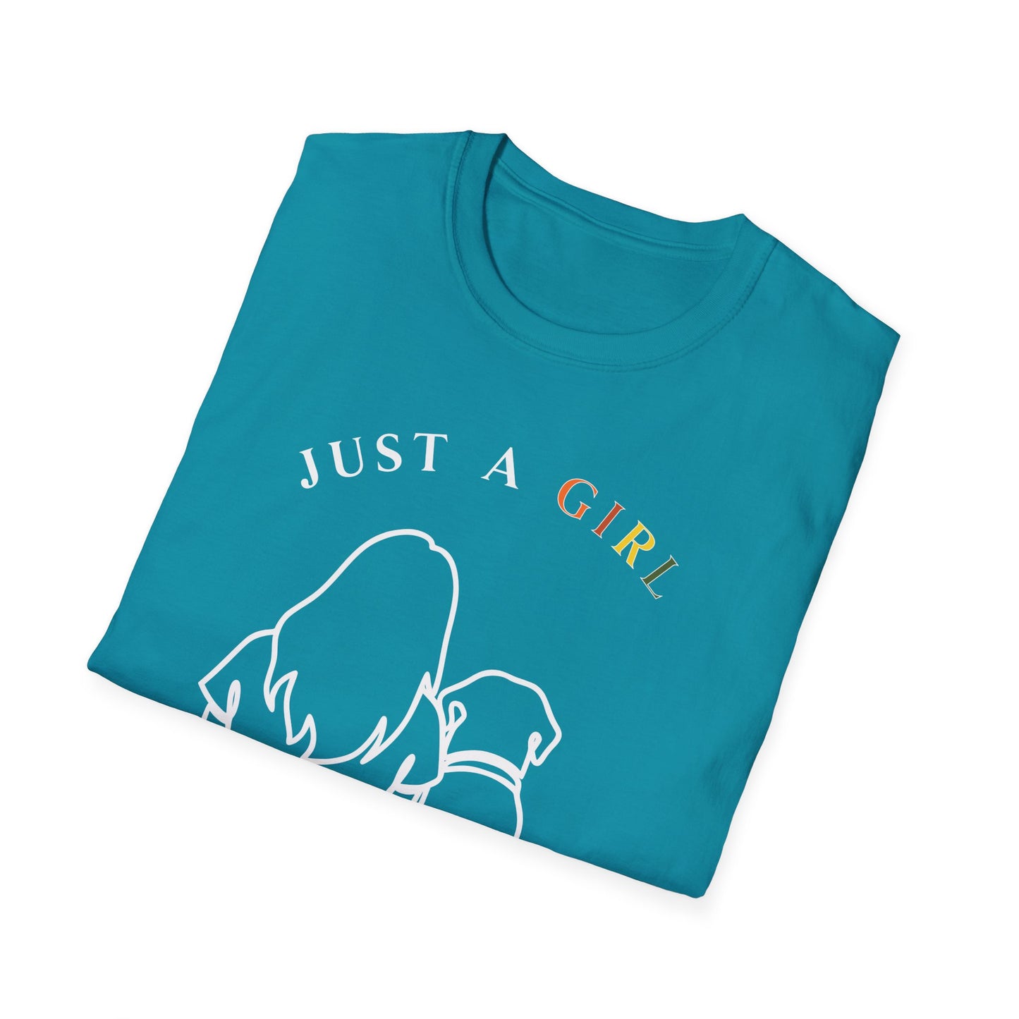 Just A Girl Who Loves Dogs T-Shirt