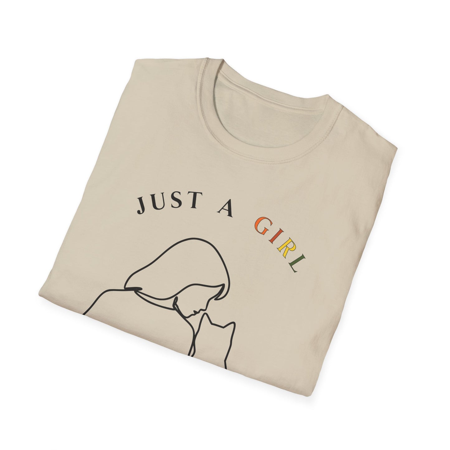 Just A Girl Who Loves Cats T-Shirt