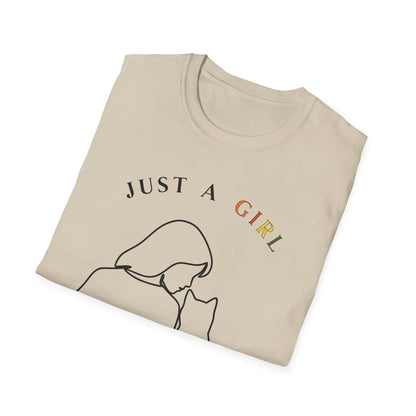 Just A Girl Who Loves Cats T-Shirt