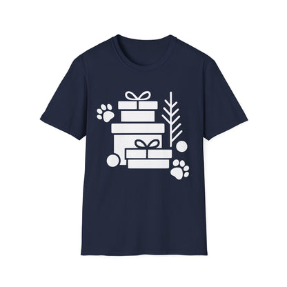 Minimalist Presents And Paws T-Shirt