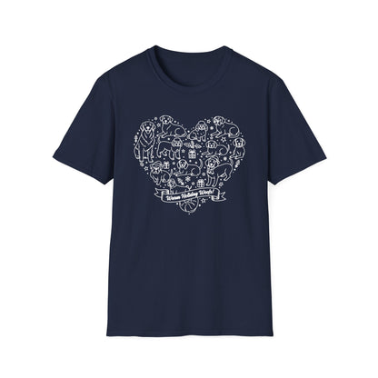 Heart Made Of Dogs T-Shirt