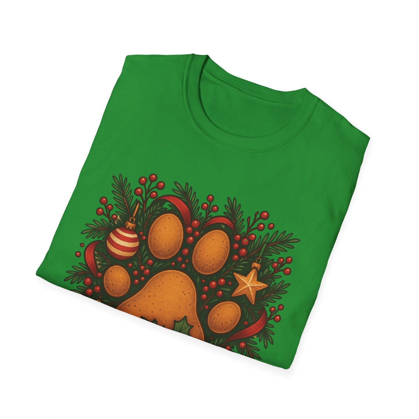 Paw & Christmas T-Shirt