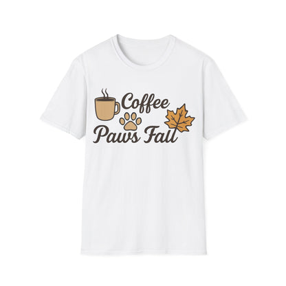 Coffee, Paws & Fall T-Shirt