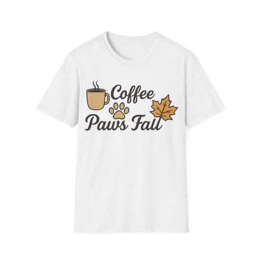 Coffee, Paws & Fall T-Shirt