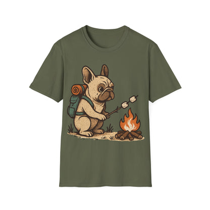 French Bulldog-Hiking T-Shirt