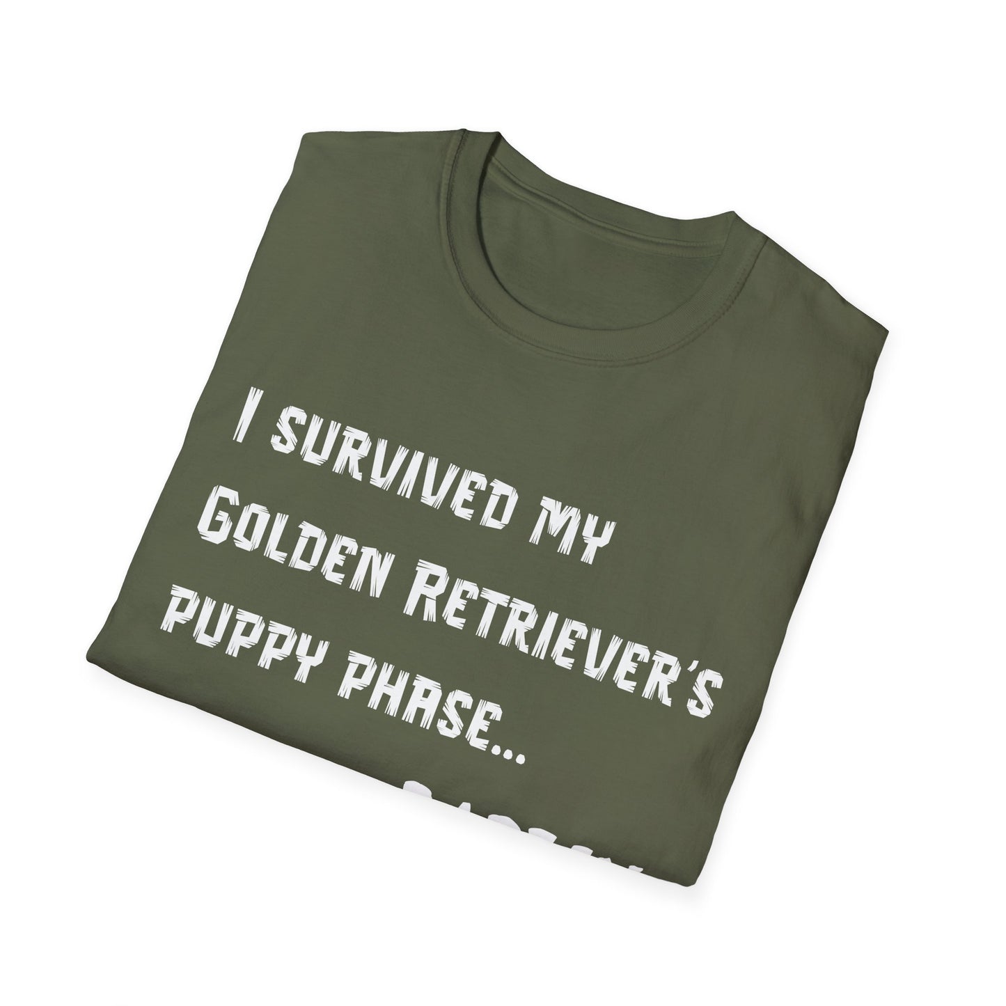 I Survived My Golden Retriever Puppy Phase T-Shirt