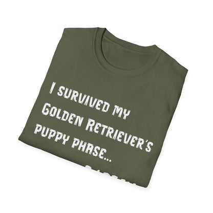 I Survived My Golden Retriever Puppy Phase T-Shirt