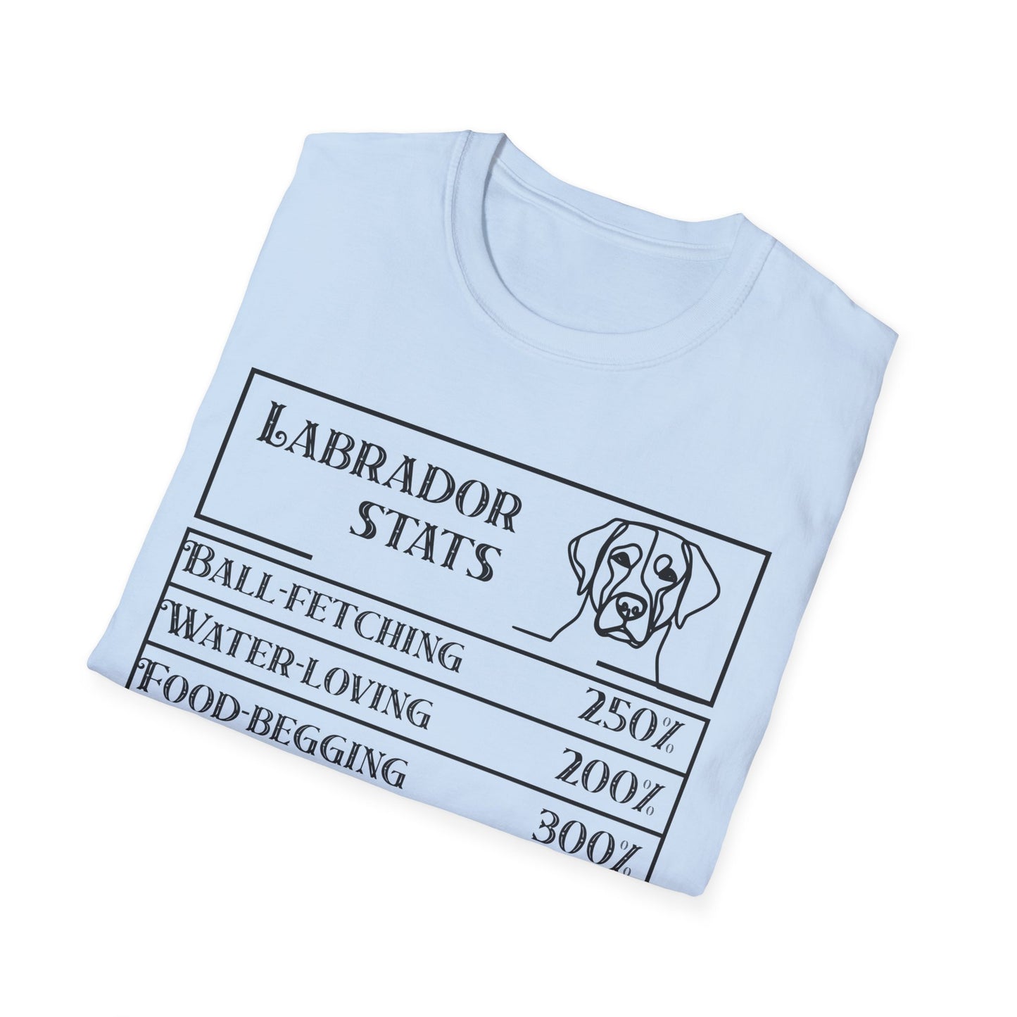 Labrador Stats T-Shirt