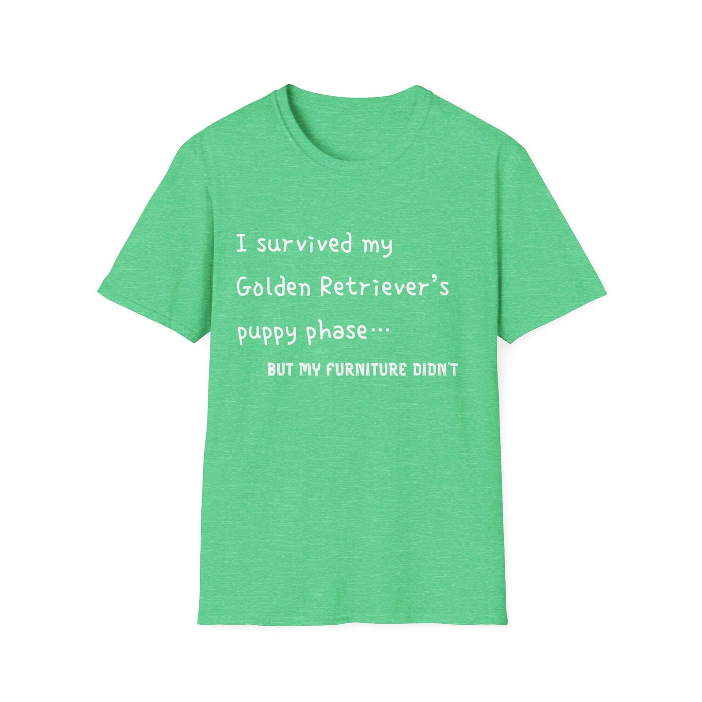 I Survived My Golden Retriever Puppy Phase, but T-Shirt