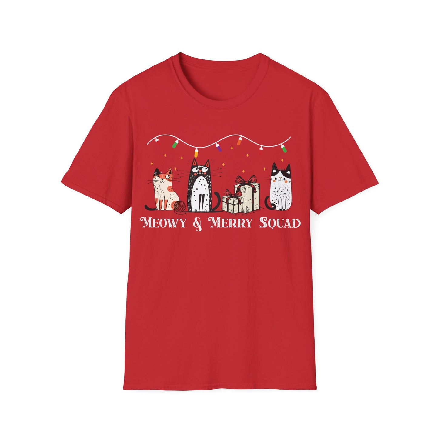 Meowy & Merry Squad T-Shirt