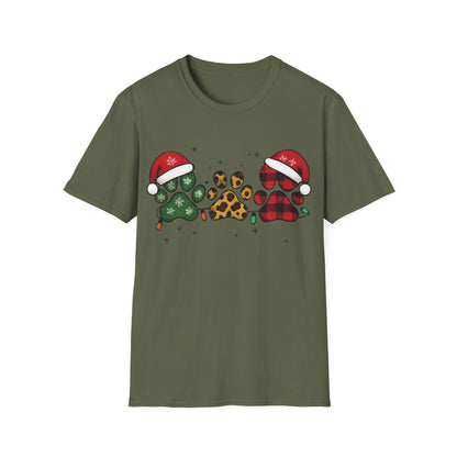 3 Xmas Paws T-Shirt