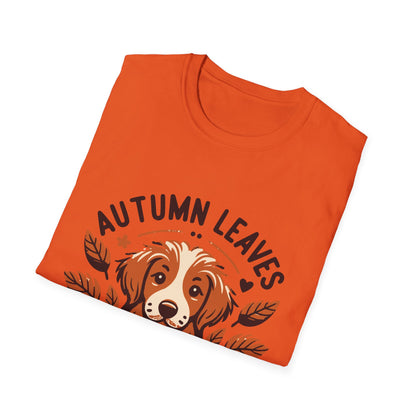 Autumn Leaves & Puppy Snuggles T-Shirt