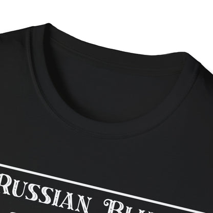 Russian Blue Stats T-Shirt