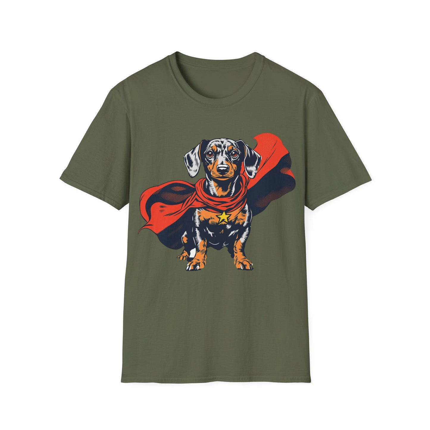 Dachshund Superhero T-Shirt