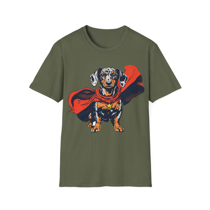 Dachshund Superhero T-Shirt