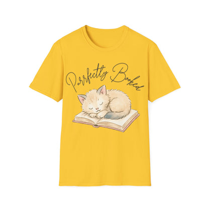 Purrfectly Booked T-Shirt