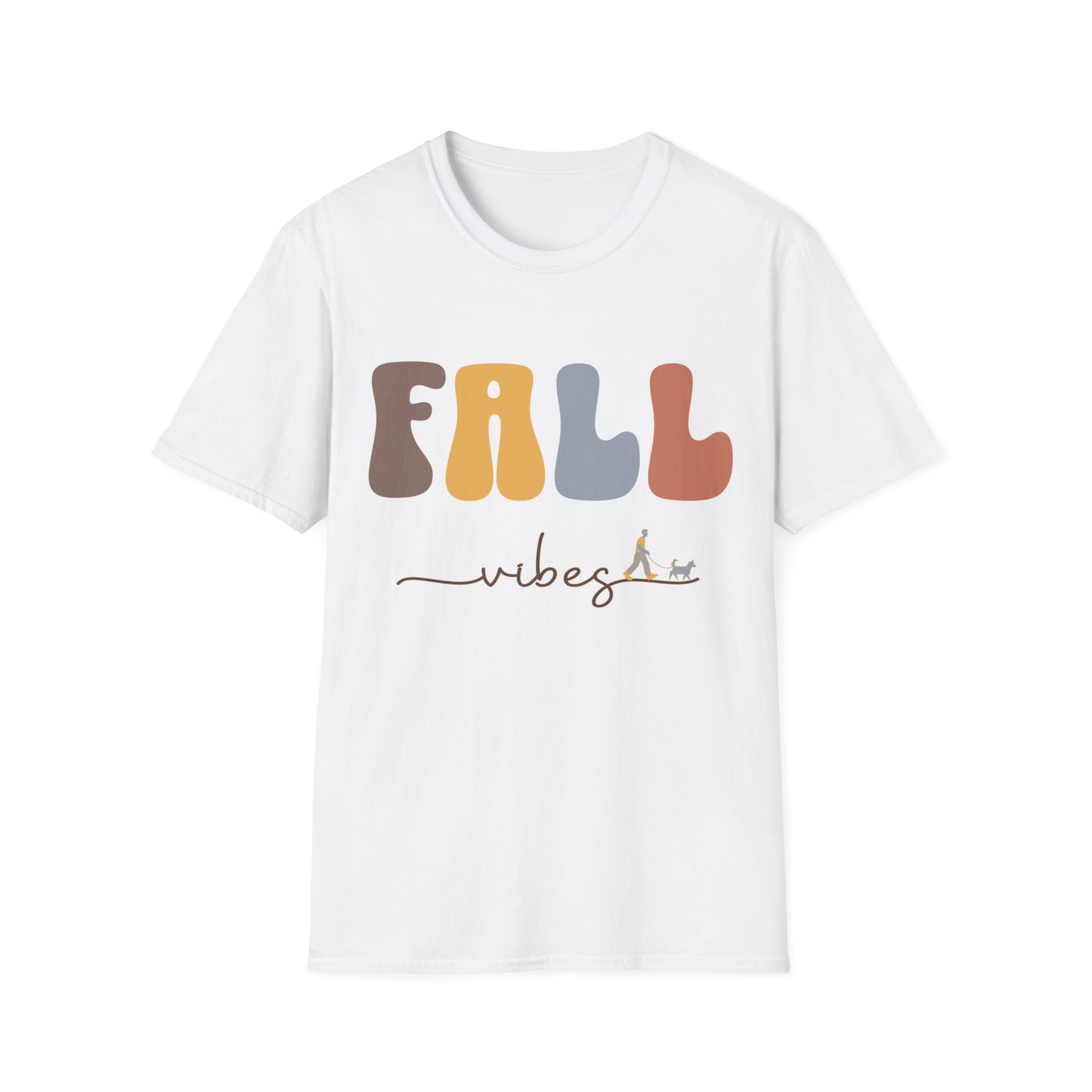 Fall Vibes, Walking Dog T-Shirt