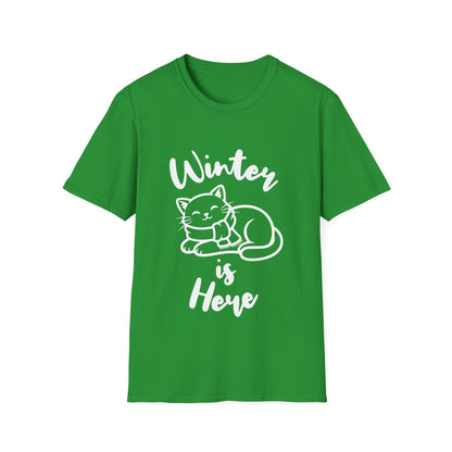 Winter Is Here - Cat T-Shirt