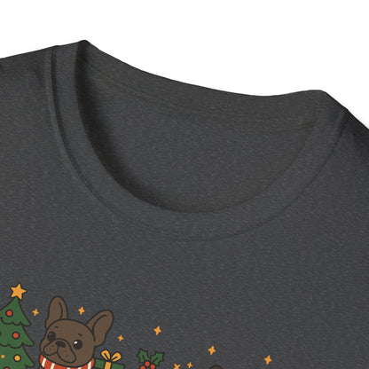 Merry Frenchie-Mas T-Shirt