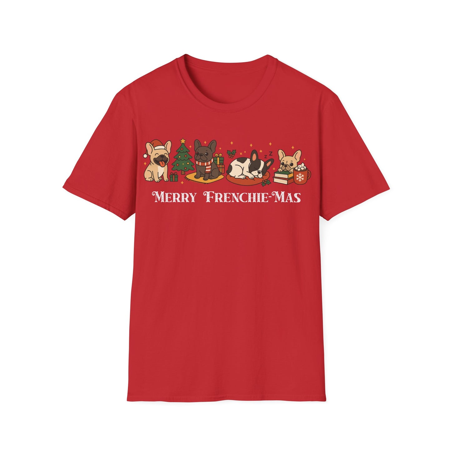 Merry Frenchie-Mas T-Shirt