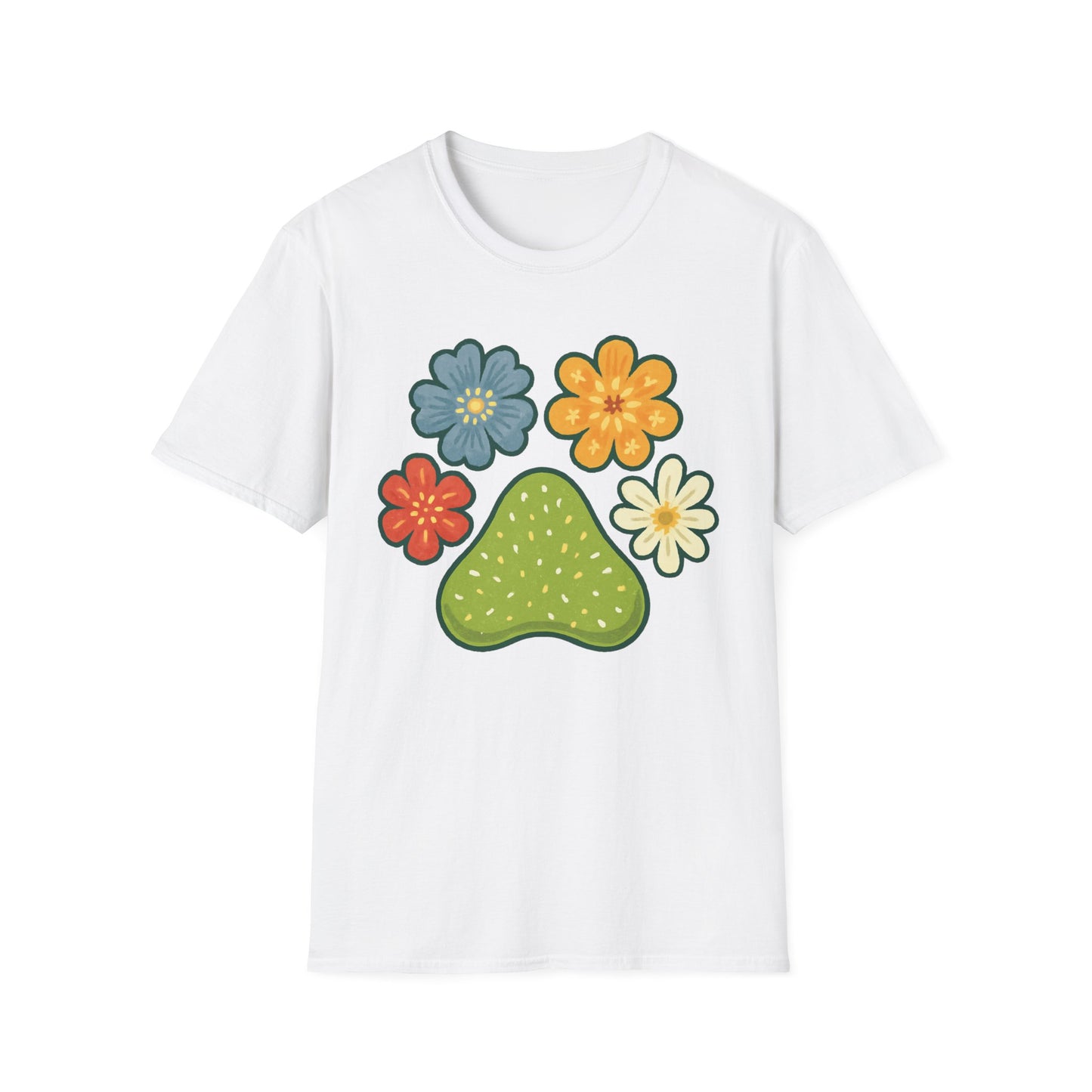 Paw & Flowers T-Shirt