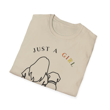 Just A Girl Who Loves Dogs T-Shirt