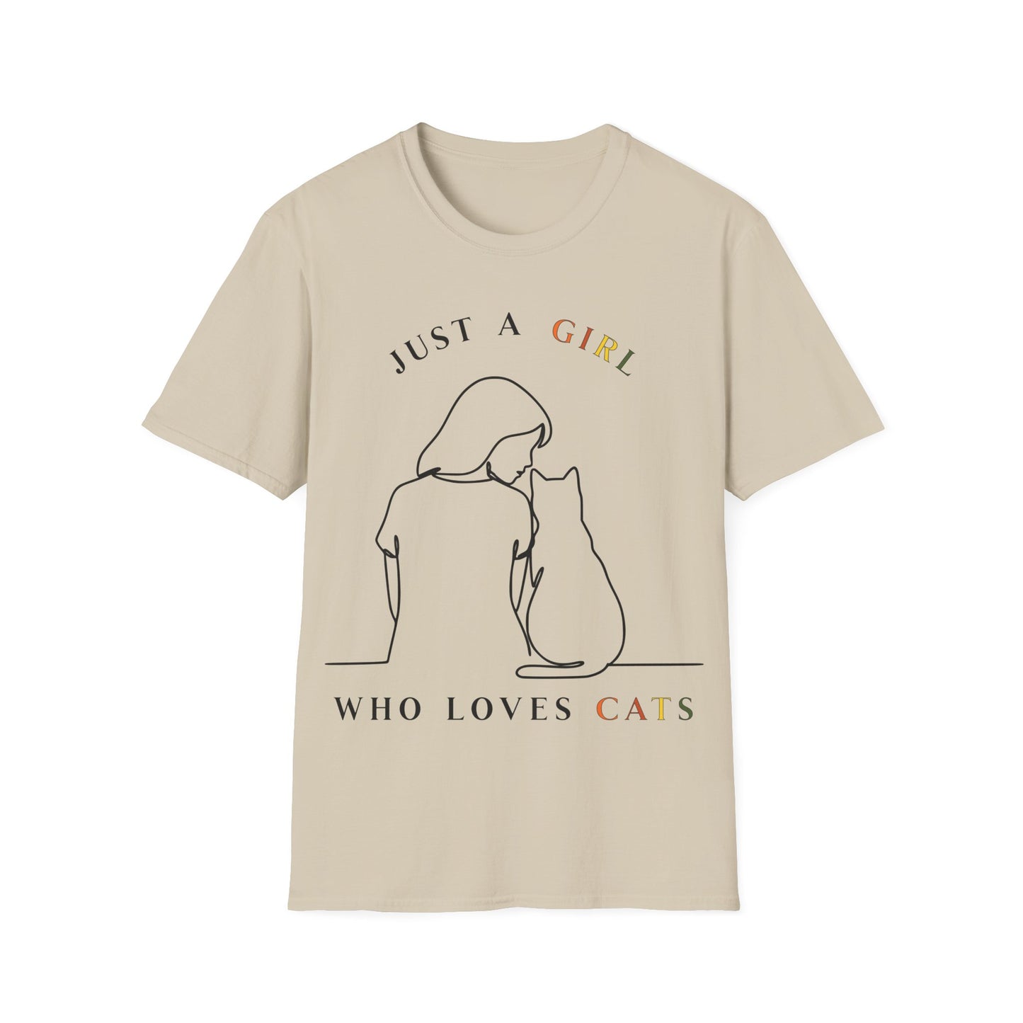 Just A Girl Who Loves Cats T-Shirt