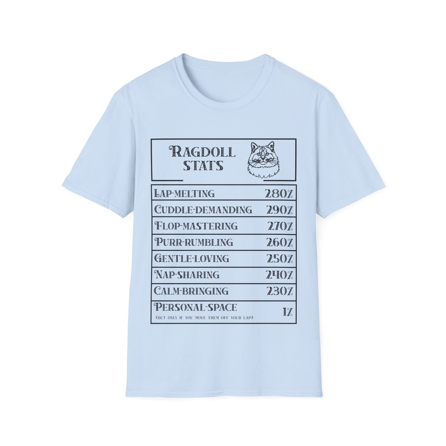 Ragdoll Stats T-Shirt