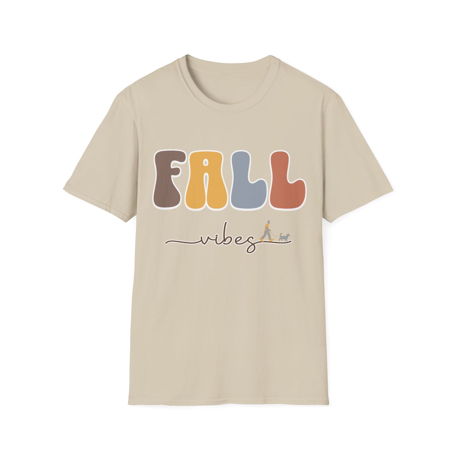 Fall Vibes, Walking Dog T-Shirt