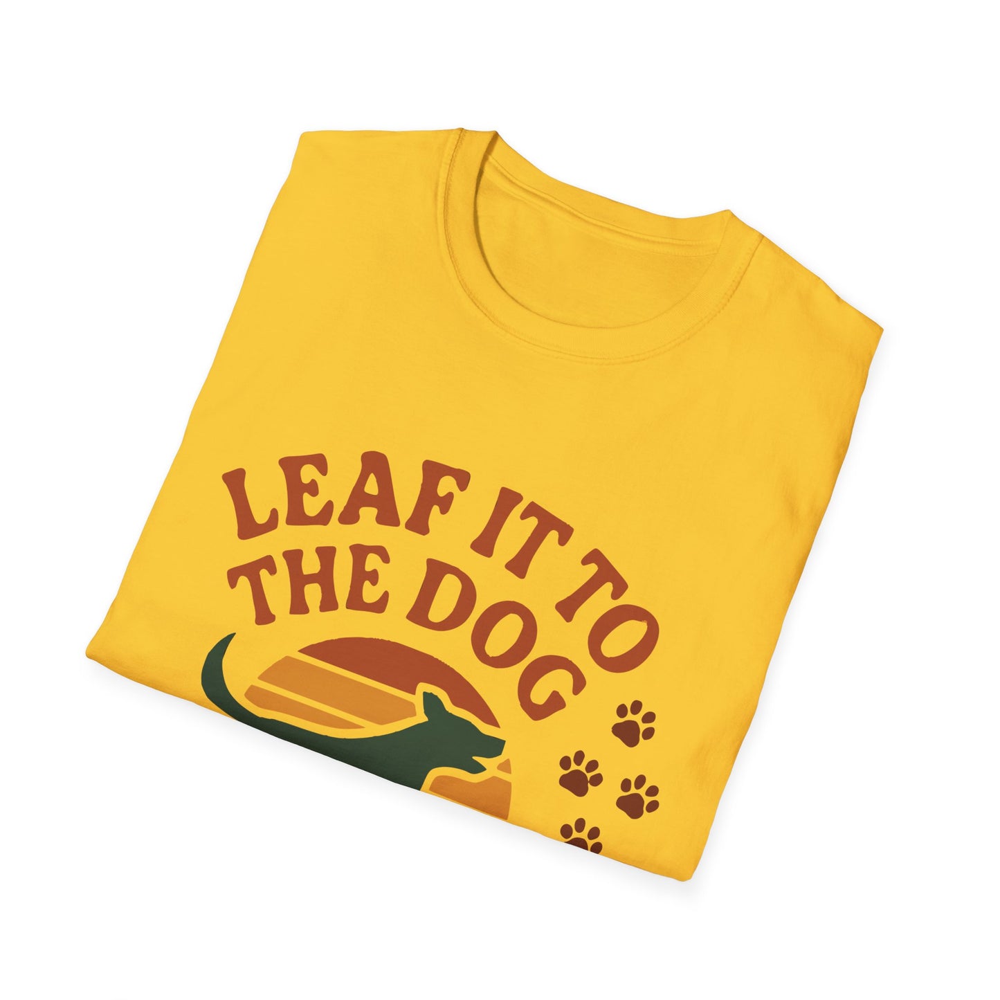 Leaf It To The Dog T-Shirt