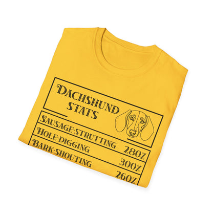 Dachshund Stats T-Shirt