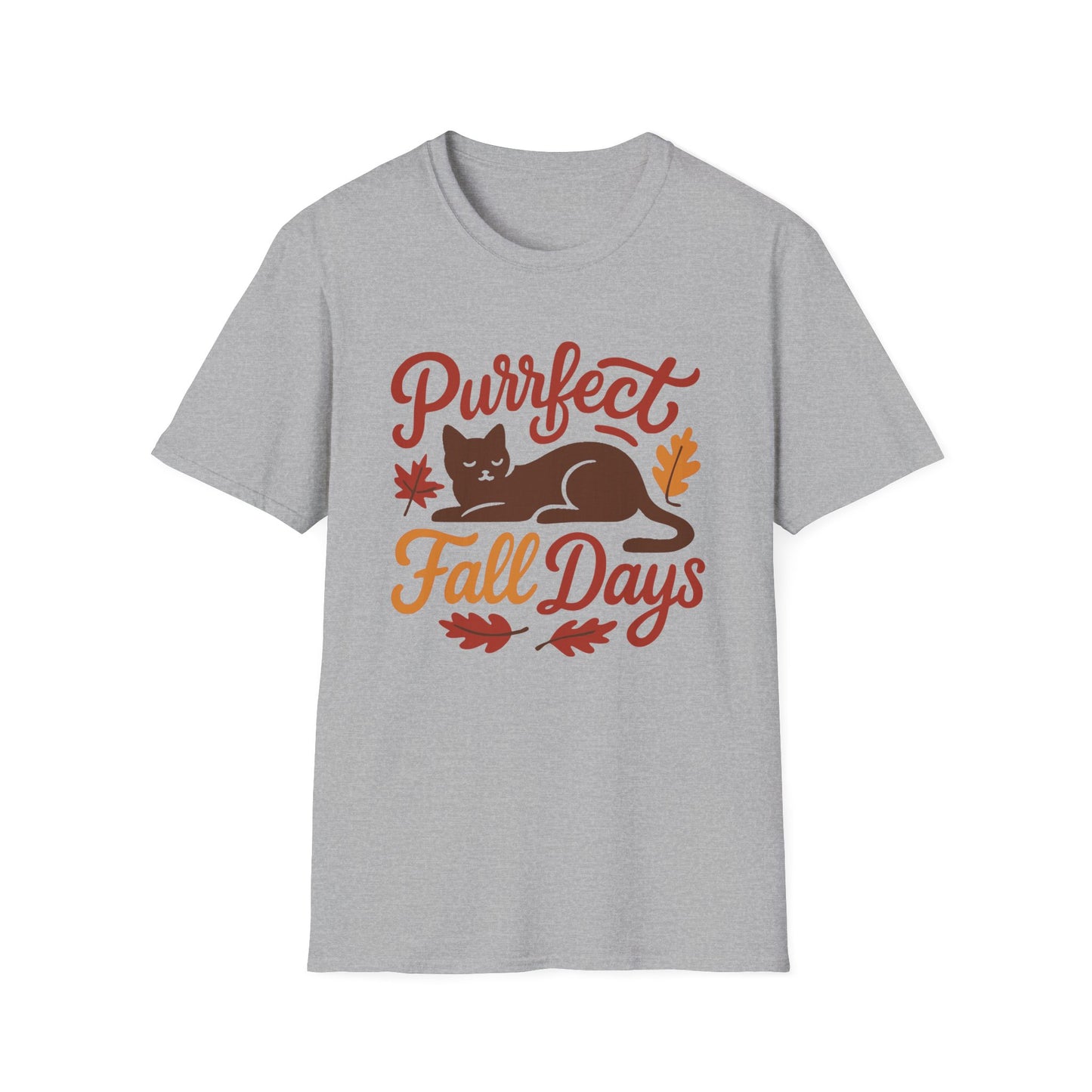 Purrfect Fall Days T-Shirt