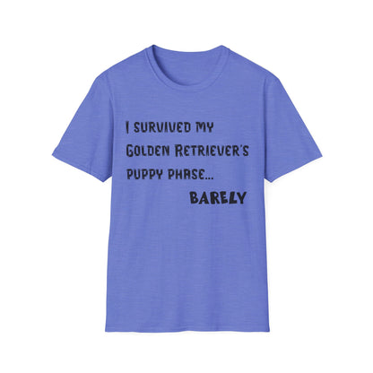 I Survived My Golden Retriever Puppy Phase T-Shirt