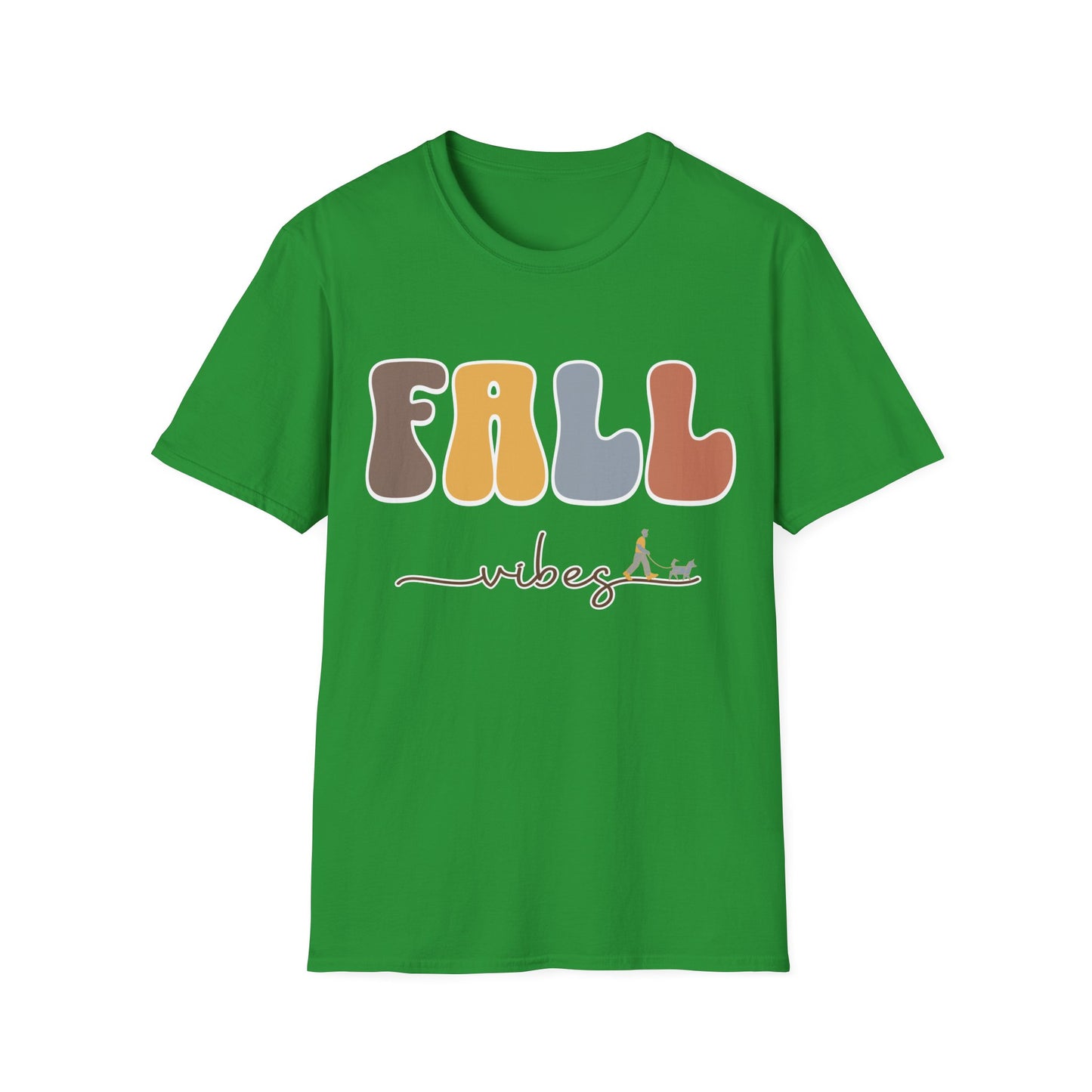 Fall Vibes, Walking Dog T-Shirt