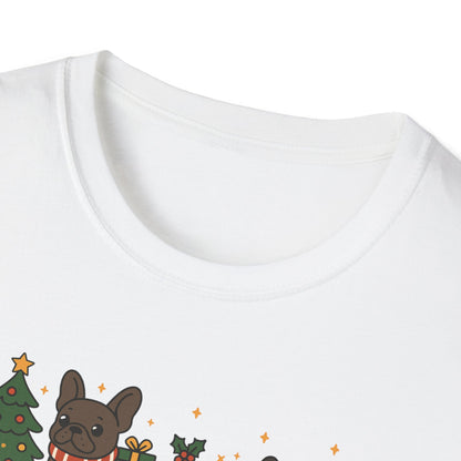 Merry Frenchie-Mas T-Shirt